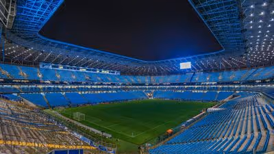 ARENA DO GRÊMIO NÍVEL EUROPA!  Clube planeja gramado da Premier League e show de luzes para 2026.