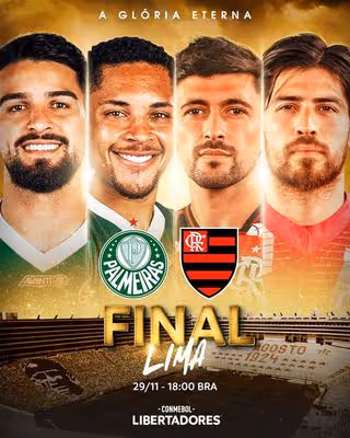 FINAL DA LIBERTADORES: PALMEIRAS x FLAMENGO — ANÁLISE COMPLETA + PALPITE DA IA