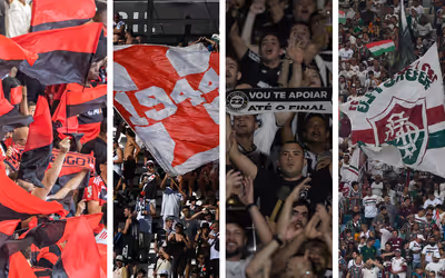 Flamengo domina mapa das torcidas do Rio; pesquisa mostra força regional e diferenças socioeconômicas