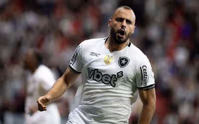 Jogador do Botafogo comenta puxão em companheiro: 'foi mal'