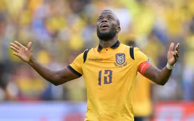 Internacional monitora Valencia na seleção do Equador