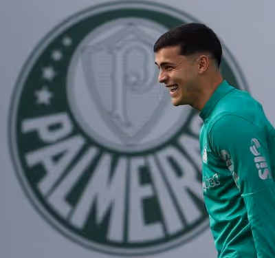 Sosa faz primeiro treino em reapresentação do Palmeiras