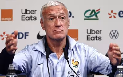 Deschamps define como quer usar Mbappé: 'É a melhor posição para ele'