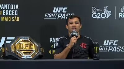Flamengo pode comemorar três títulos na semana com Pantoja no UFC