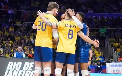 Brasil e Itália fazem clássico pela VNL masculina; acompanhe