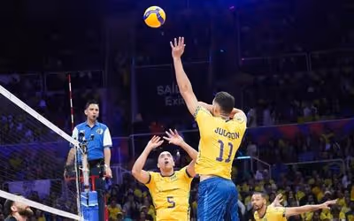 Quem a Seleção masculina enfrenta na segunda semana da VNL?