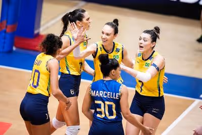 VNL feminina: Brasil inicia treinamentos na Polônia para fase final
