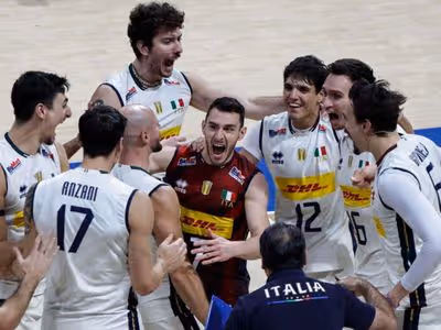 Itália vence 3a partida na VNL e sobe na classificação geral