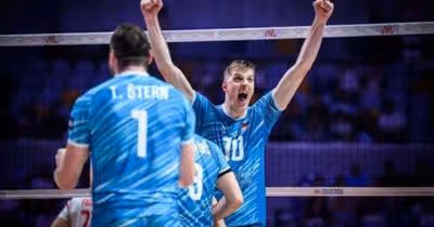 Eslovênia elimina a campeã França da VNL