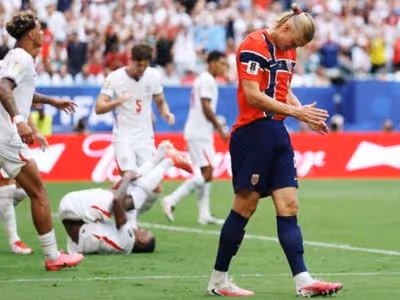 Técnico da Noruega diz porque substituiu Haaland na prorrogação: