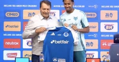 Ryan Guilherme define como 'sonho de criança' defender o Cruzeiro