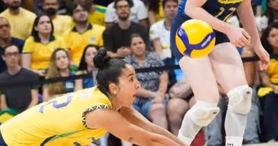 Brasil luta, mas é superado pela Itália na Liga das Nações Feminina de Vôlei