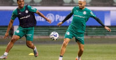 Palmeiras treina no Allianz e encerra preparação para enfrentar o Juventude