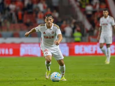 Bernabei se emociona após goleada do Inter sobre o Vasco