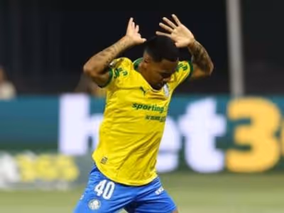 Allan, do Palmeiras, é expulso após pisão contra a Chapecoense