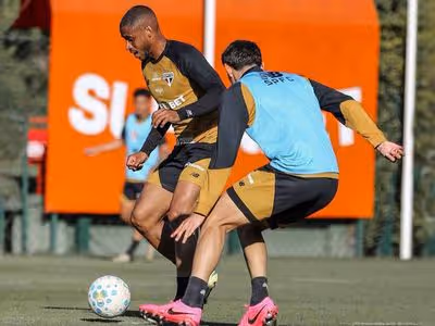 Dorival Júnior foca em treino de ataque no São Paulo