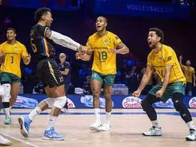VNL: Brasil bate a França e está de volta à zona de classificação