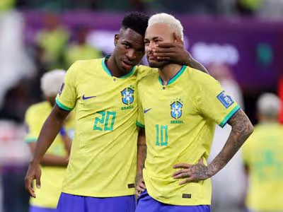 Vini Jr. crava Neymar com a camisa 10 do Brasil na Copa: 'Isso é óbvio'