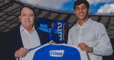 Kaio Jorge renova com o Cruzeiro até o final de 2030