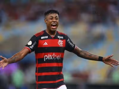 Bruno Henrique manda recado para torcida do Flamengo, após jogo contra o Cruzeiro pela Libertadores