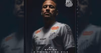 Santos oficializa renovação de contrato de Neymar