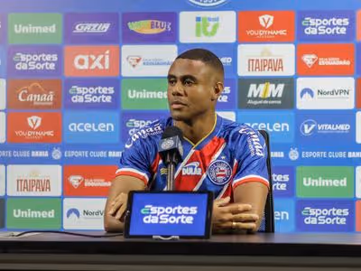 Erick volta a treinar normalmente e pode reforçar o Bahia contra a Chapecoense