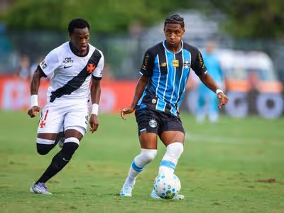 Fora de casa, Grêmio perde para o Vasco em último jogo antes da Data Fifa