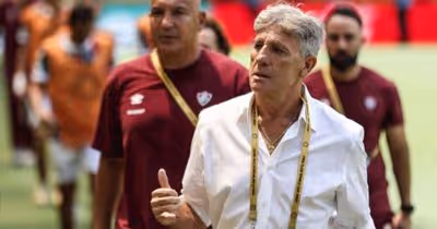 Renato testa Fluminense com três zagueiros antes de duelo com a Inter de Milão