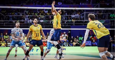 Confira a agenda do Brasil na segunda semana da VNL masculina
