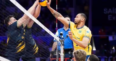 Brasil vira sobre a Ucrânia e levanta o Maracanãzinho
