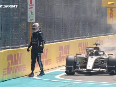 F1: Bortoleto enfrenta problemas, tem carro em chamas e largará em último