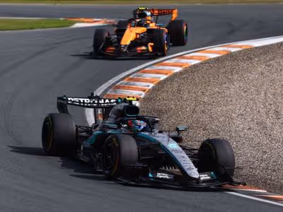 F1: Antonelli elogia Russell após pódio na Holanda: “Foi um grande companheiro”