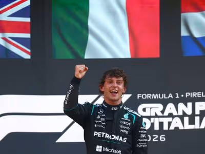 F1: Kimi Antonelli bate recorde histórico ao vencer o GP da Itália em Monza
