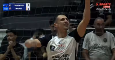 Corinthians supera o Magnus em excelente segundo tempo e conquista primeira vitória na LNF