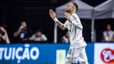 E o Neymar? Presidente do Santos despista sobre retorno do astro, mas avisa: 'Acredito que esteja próximo'