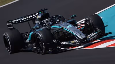 George Russell e Antonelli repetem 'dobradinha' e dominam 1° treino livre no GP do Japão