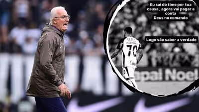 Martínez manda indireta a Dorival: 'Vai pagar a conta'