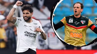 Quantos gols faltam para Yuri Alberto passar Rogér...