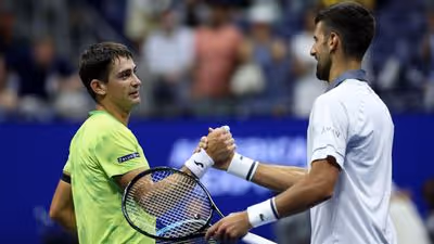 Algoz de Djokovic no US Open é fã de Guga, viveu 'trilogia' com Fonseca e buscou patrocínio por e-mail