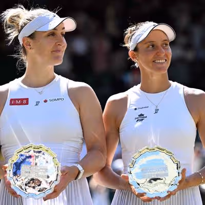 Luisa Stefani e Gabriela Dabrowski perdem a final e ficam com o vice em Wimbledon