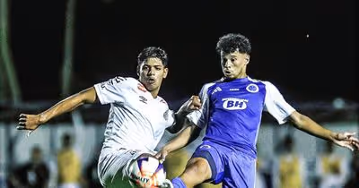 Cruzeiro bate Santos e avança às quartas de final da Copa São Paulo