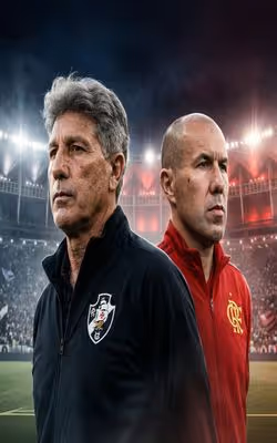 Com novos técnicos, Flamengo e Vasco têm disputa de extremos