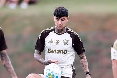 Pulgar deve desfalcar Flamengo por cerca de duas semanas