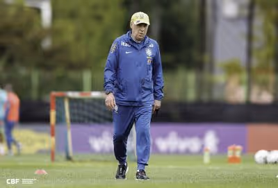 Cafu analisa trabalho de Ancelotti: 'Já deu uma direção para a seleção brasileira'