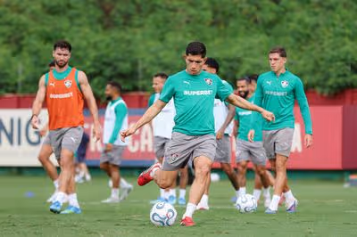 Martinelli participa de último treino do Fluminense antes de 'decisão' na Libertadores