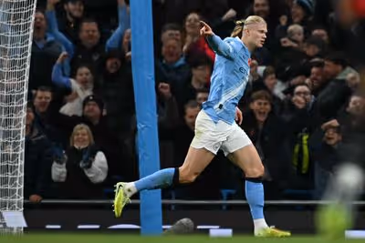 Haaland marca duas vezes, City vence Bournemouth e assume vice-liderança do Inglês