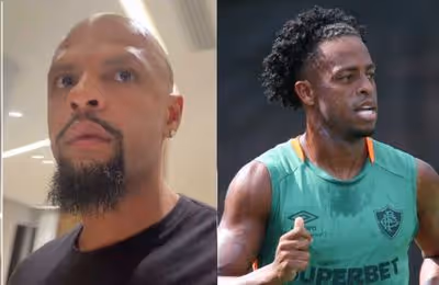 Felipe Melo afirma que Keno está de 'malas prontas' para sair do Fluminense