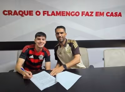 Flamengo confirma a contratação de joia do América-MEX para a base