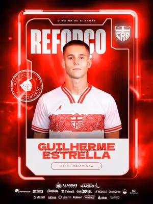 CRB anuncia a contratação de Estrella, cria do Vasco