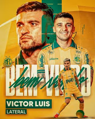 Mirassol confirma a contratação de Victor Luis, ex-Vasco